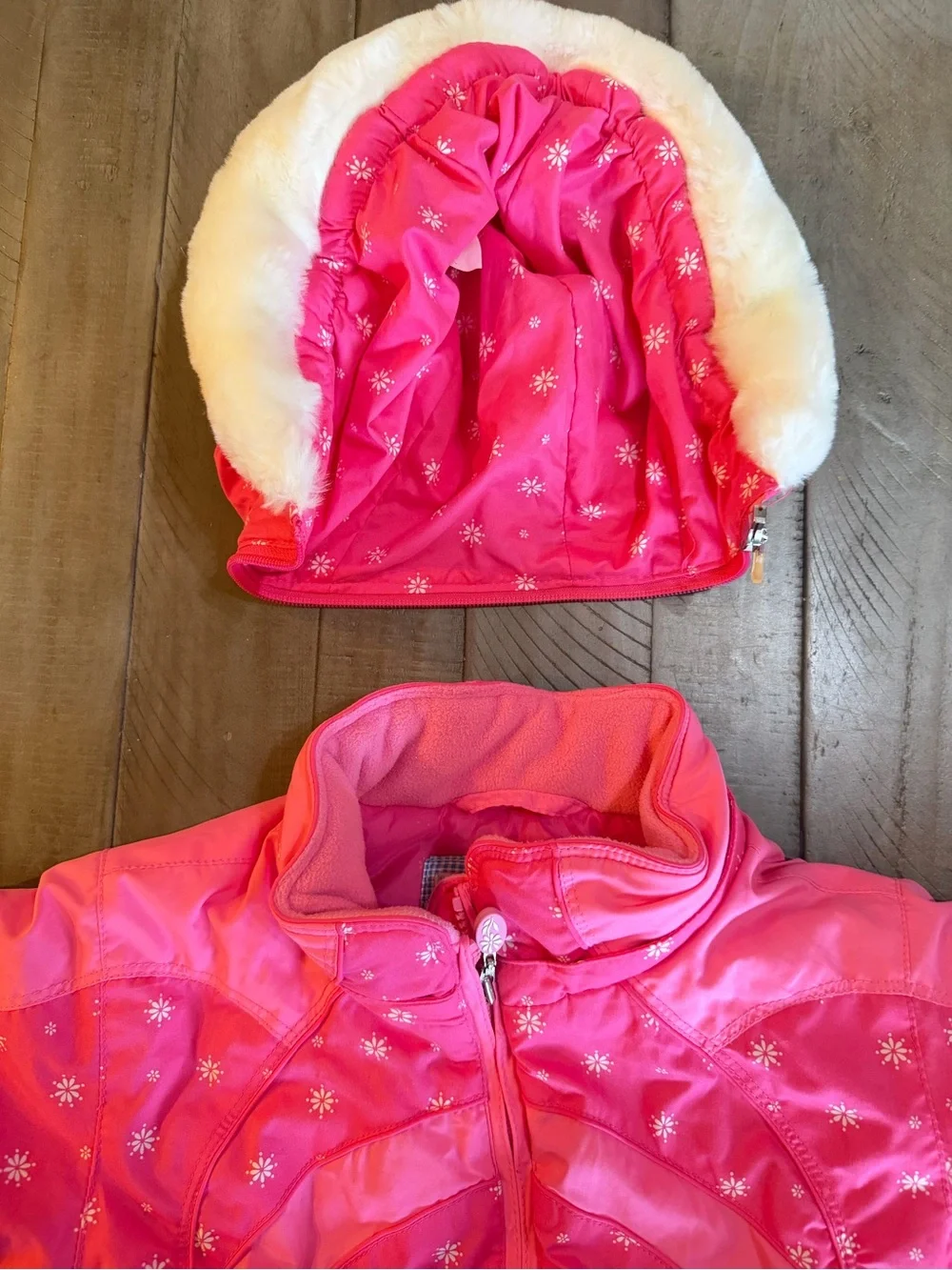 Obermeyer Pink One-Piece snowsuit